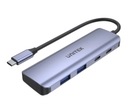 Unitek Hub USB-C 3.1, 2 x USB-A, 2 x USB-C, 5 Gbps