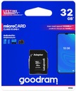 Pamäťová karta GOODRAM 32 GB Micro SDHC + SD adaptér