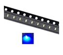 100x SMD LED 0603 BLUE BLUE SKY 120mcd