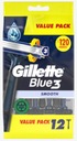 GILLETTE BLUE 3 HLADKÉ DOPRAVOVAČE 12 KS