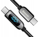 BASEUS USB-C KÁBEL S METROM RÝCHLE NABÍJANIE TYP-C 100W QC 4.0 5A 2M