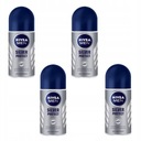 NIVEA Silver Protect Antiperspirant roll-on, 50 ml x 4