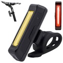 ZADNÉ SVETLO NA BICYKEL USB LED COB LAMPA 100lm