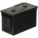 Oceľový muničný box MFH US Ammo Box M2A1 50 Kal. čierna