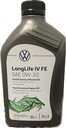 VW 0W20 1L. SYNTETICKÝ MOTOROVÝ OLEJ LONGLIFE IV FE