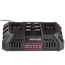 PARKSIDE Rýchla duálna nabíjačka 20V, 2 x 4,5A