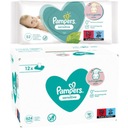 Pampers Sensitive vlhčené obrúsky 12 x 52 ks