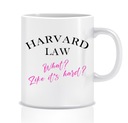 Grafický hrnček Legally Blonde (Harvard Law).