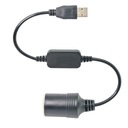 Jeden odolný USB 5V 2A samec na 12V ovládač