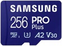 Pamäťová karta Samsung PRO Plus micro 256 GB U3 V30