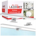 LED kúpeľňové nástenné svietidlo Svietidlo nad kúpeľňové zrkadlo 8W 40cm chróm Strieborná