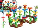 KVETY STAVEBNÉ BLOKY 76 kusov KVETY PUZZLE CREATIVE GARDEN