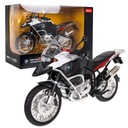 Kovová motorka BMW R1200GS 1:9 RASTAR White