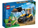 LEGO City 60385 Stavebné BLOKY Bager Nakladač