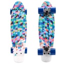 Skateboard Fiszka pre deti Meteor ABEC-7