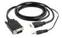 GEMBIRD A-HDMI-VGA-03-6 adaptér (HDMI M - D-Sub (V