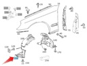DOLNÝ OCHRANNÝ KRYT PRAVÉHO KOLESA MERCEDES W203