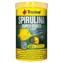 TROPICAL Spirulina Forte 36% vločkové krmivo pre ryby živiace sa riasami 1000 ml