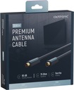 CLICKTRONIC TV pripojenie IEC kábel MEDENÝ CU 3m