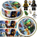 MEGA SET LEGO NINJAGO TORTA VLNY + TEXT