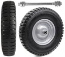 KOLESO Barrow wheel 4,80/4,00-8 STRONG 8PR + AXLE