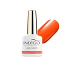 Indigo hybridný lak na nechty Neon Orange 7ml