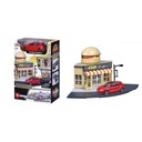 POŽIAR ULICE MESTO BBURAGO FAST FOOD 1:43 BBURAGO