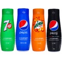 SODASTREAM SIRUP MIRINDA PEPSI MAX 7UP PEPSI 4 KS