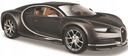 BUGATTI Chiron sivá 1:24 model Maisto 31514