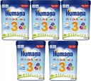 HUMANA 3 NÁSLEDNÉ MLIEKO PO 12 MESIACOCH 5x 650G