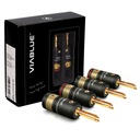 VIABLUE T6S BANANA PLUGS - Spájkovacie zástrčky - 4 ks