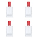 Luis Red Atomizer Parfum Bottle Set 4x100ml