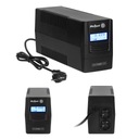 UPS REBEL Plus počítačový núdzový zdroj 650VA 360W LCD USB RJ45