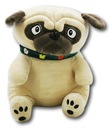 Maskot Plyšový Pug Mops Medium M Plyšová hračka