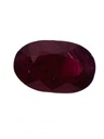 OVÁL NATURAL RUBY 6X4 mm 0,40 ct