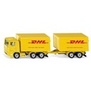 1694 Nákladné auto s prívesom DHL kuriér siku