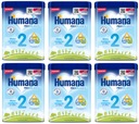 Humana 2 750g HMO 6m+ x 6 ks.