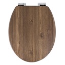 MDF Walnut Slow-Close AWD WC sedadlo