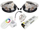 SET 10m LED pás 5050 RGB + Biely P. TOUCH