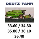 KLIMATIZÁCIA PRE DEUTZ FAHR 35,80 33,60 HARVESTOR