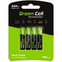 GREEN CELL 4X BATÉRIE AAA R3 950mAh