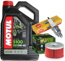 HF137 MOTUL OIL 4L zástrčka SUZUKI XF650 FREEWIND