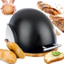 NÁDOBA NA PEKÁR CHLEBA BREAD DOME BAMBOO BOARD LOFT BLACK