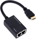 2X LAN ETHERNET TO HDMI TMDS DDC RJ45 PRIJÍMAČ