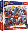 Puzzle Spider-Man Marvel TREFL 4v1