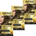 3X tmavá blond farba na vlasy 6-10 SYOSS OLEO INTENSE AMONIAKU BEZPLATNE