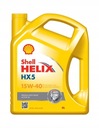 MOTOROVÝ OLEJ 15W-40 SHELL HELIX SUPER HX5 4L