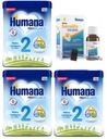 HUMANA 2 HMO NEXT MLIEKO 6m+ 3x750g 3BAL