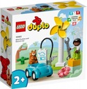 DUPLO 10985 Veterná turbína a elektromobil