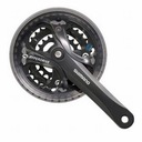 Kľuky Shimano FC-M361 42/32/22 8 rýchlostí 170 mm čierne